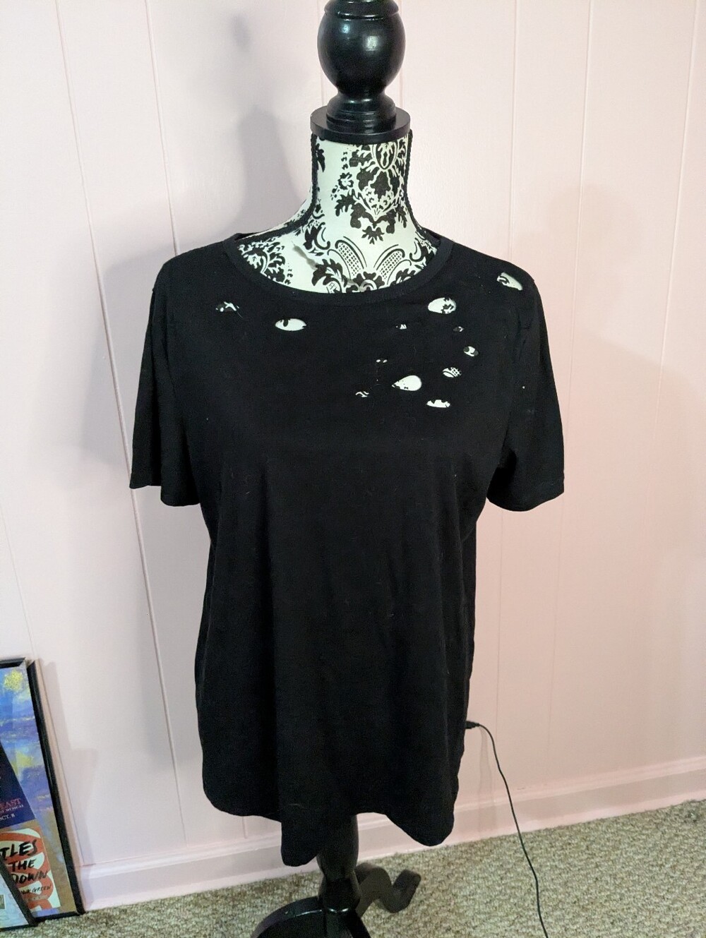 distressed t shirt